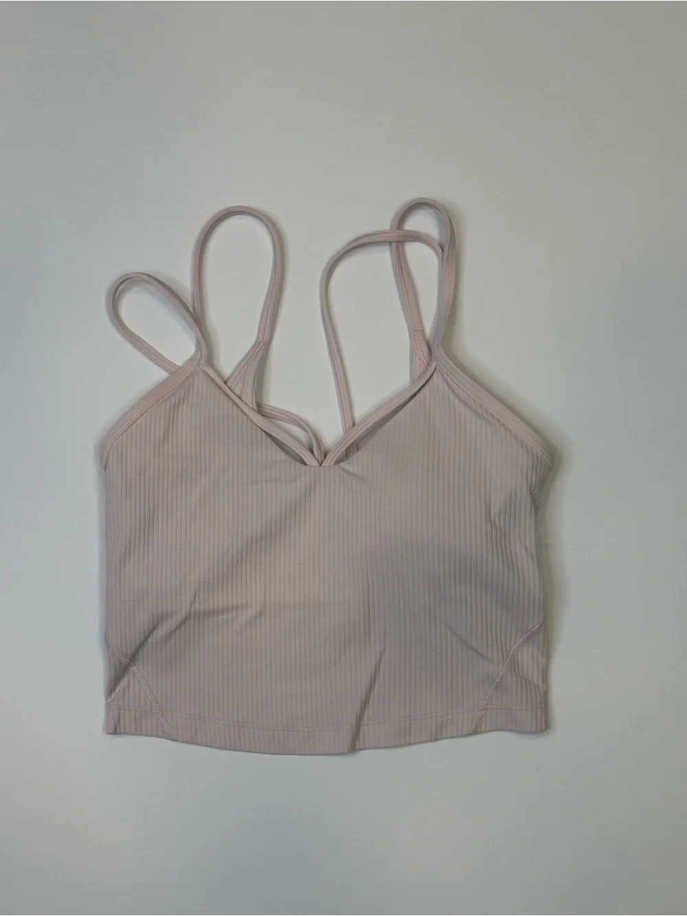 Lululemon Align‎ Strappy Ribbed Tank Top | Strawberry Milkshake | 0